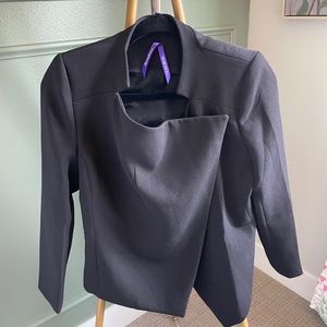 Seraphine black maternity blazer